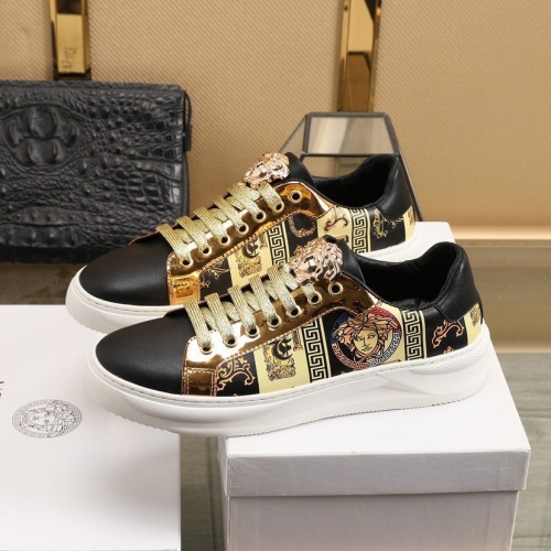 Replica Versace Casual Shoes For Men #832716 $80.00 USD for Wholesale