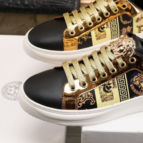 Replica Versace Casual Shoes For Men #832716 $80.00 USD for Wholesale