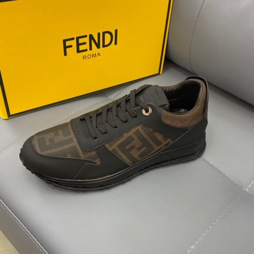 Replica Fendi Casual Shoes For Men #833015 $97.00 USD for Wholesale