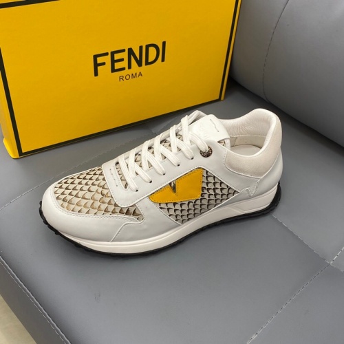 Replica Fendi Casual Shoes For Men #833018 $97.00 USD for Wholesale