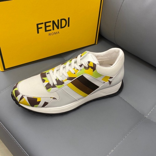 Replica Fendi Casual Shoes For Men #833019 $97.00 USD for Wholesale
