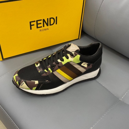 Replica Fendi Casual Shoes For Men #833023 $97.00 USD for Wholesale
