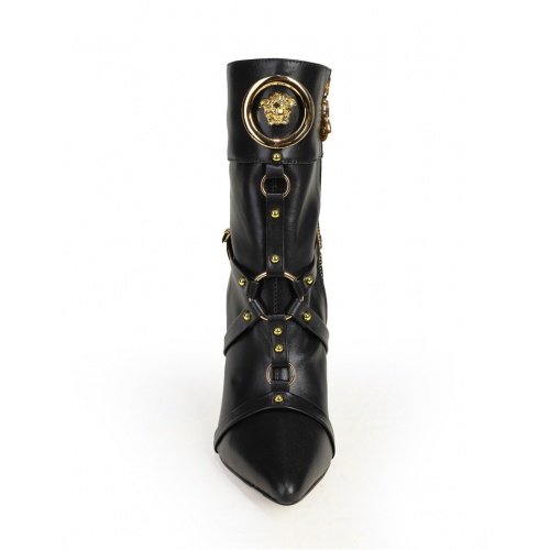 Replica Versace Boots For Women #833028 $123.00 USD for Wholesale