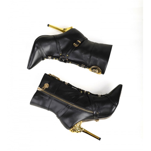 Replica Versace Boots For Women #833028 $123.00 USD for Wholesale