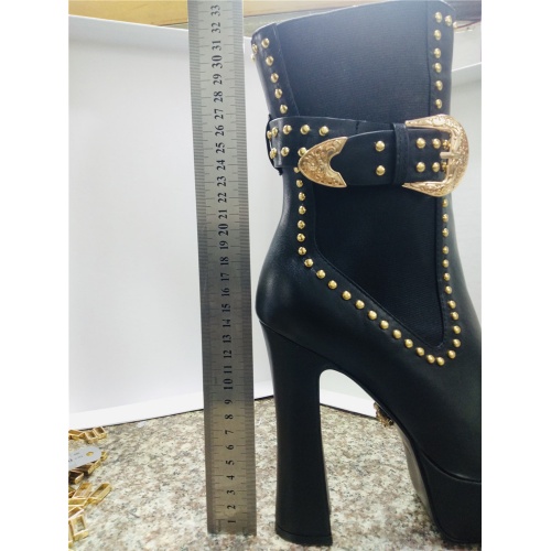 Replica Versace Boots For Women #833029 $123.00 USD for Wholesale