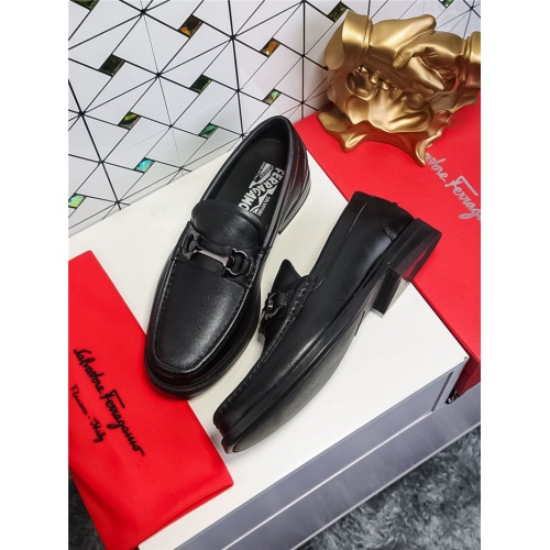Salvatore Ferragamo Leather Shoes For Men #833043 $72.00 USD, Wholesale Replica Salvatore Ferragamo Leather Shoes