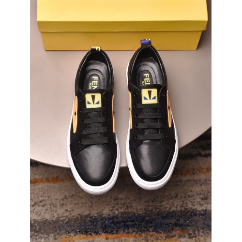 Replica Fendi Casual Shoes For Men #833090 $72.00 USD for Wholesale