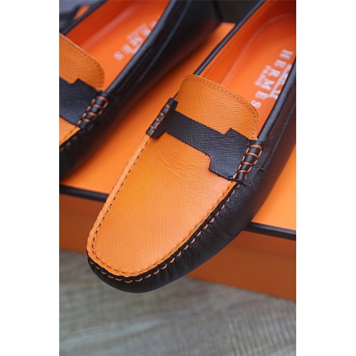 Replica Hermes Casual Shoes For Men #833112 $76.00 USD for Wholesale