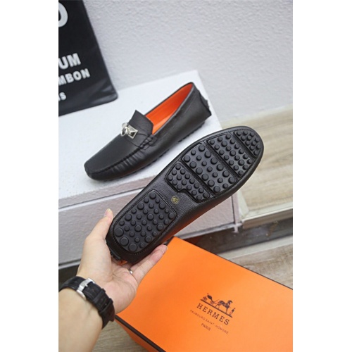 Replica Hermes Casual Shoes For Men #833113 $76.00 USD for Wholesale