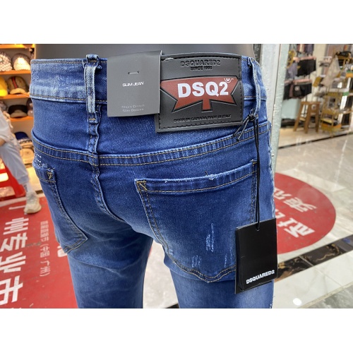 Replica Dsquared Jeans For Men #833207 $62.00 USD for Wholesale