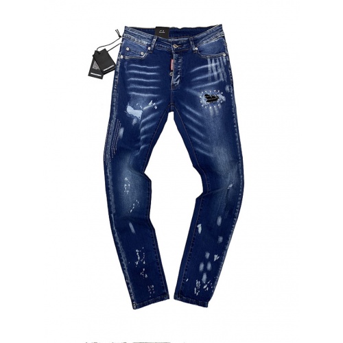 Replica Dsquared Jeans For Men #833207 $62.00 USD for Wholesale