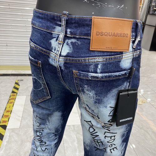 Replica Dsquared Jeans For Men #833208 $62.00 USD for Wholesale