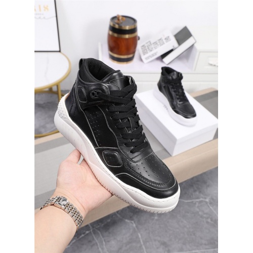 Replica Versace High Tops Shoes For Men #833278 $96.00 USD for Wholesale