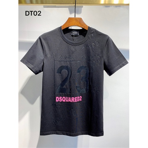 Dsquared T-Shirts Short Sleeved For Men #833364 $26.00 USD, Wholesale Replica Dsquared T-Shirts