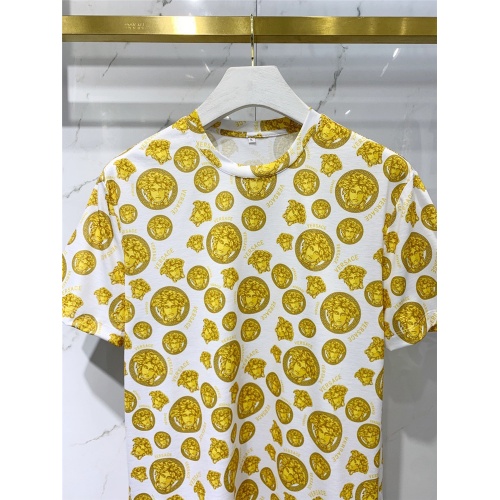 Replica Versace T-Shirts Short Sleeved For Men #833387 $41.00 USD for Wholesale