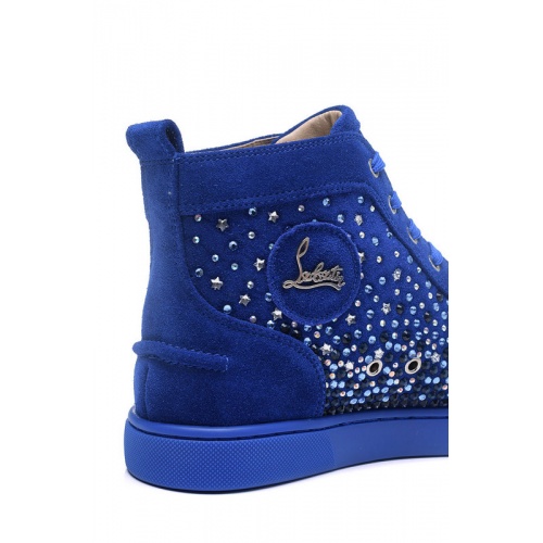 Replica Christian Louboutin High Tops Shoes For Men #833432 $98.00 USD for Wholesale