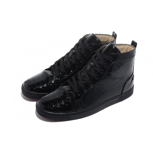 Replica Christian Louboutin High Tops Shoes For Men #833443 $96.00 USD for Wholesale