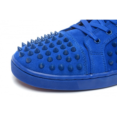 Replica Christian Louboutin High Tops Shoes For Men #833447 $98.00 USD for Wholesale