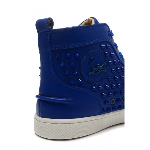 Replica Christian Louboutin High Tops Shoes For Men #833449 $98.00 USD for Wholesale