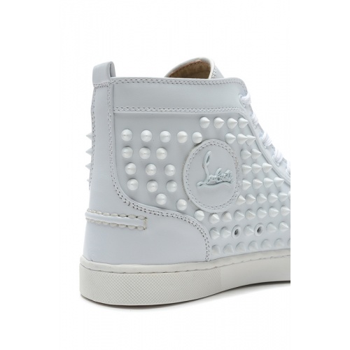 Replica Christian Louboutin High Tops Shoes For Men #833455 $98.00 USD for Wholesale