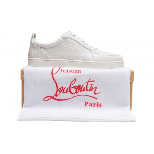 Replica Christian Louboutin Casual Shoes For Men #833485 $92.00 USD for Wholesale