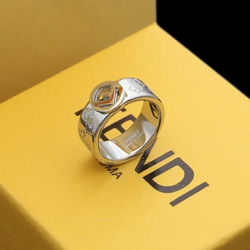 Fendi rings #833535 $29.00 USD, Wholesale Replica Fendi Rings