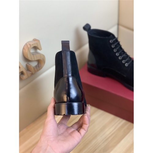 Replica Salvatore Ferragamo Boots For Men #833709 $92.00 USD for Wholesale