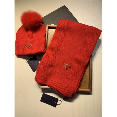 Replica Prada Scarf & Hat Set #833806 $54.00 USD for Wholesale