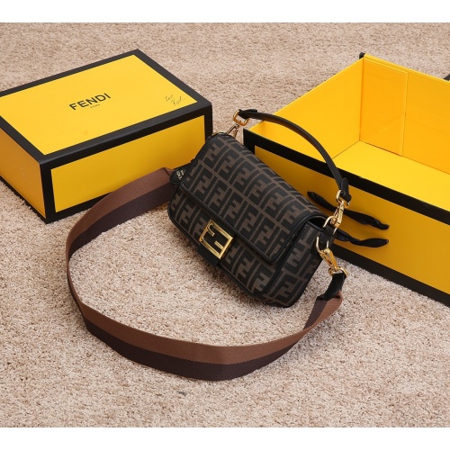 Replica Fendi AAA Messenger Bags For Women #833859 $98.00 USD for Wholesale