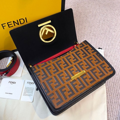 Replica Fendi AAA Messenger Bags For Women #833861 $118.00 USD for Wholesale