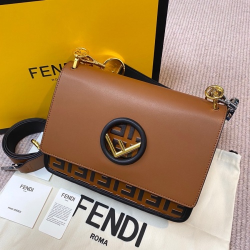Fendi AAA Messenger Bags For Women #833862 $118.00 USD, Wholesale Replica Fendi AAA Messenger Bags