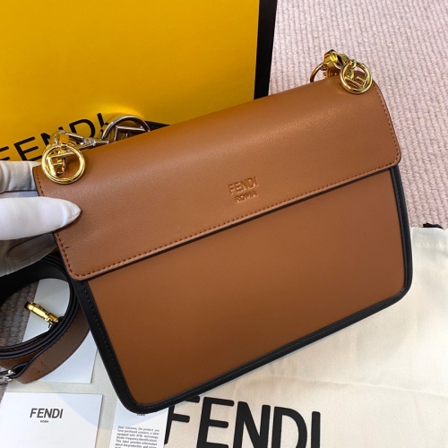 Replica Fendi AAA Messenger Bags For Women #833862 $118.00 USD for Wholesale