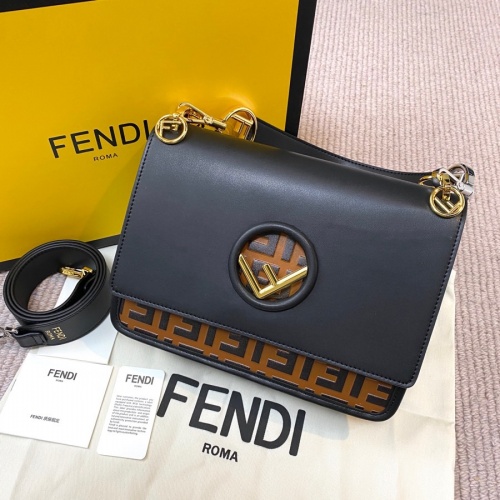 Fendi AAA Messenger Bags For Women #833863 $118.00 USD, Wholesale Replica Fendi AAA Messenger Bags