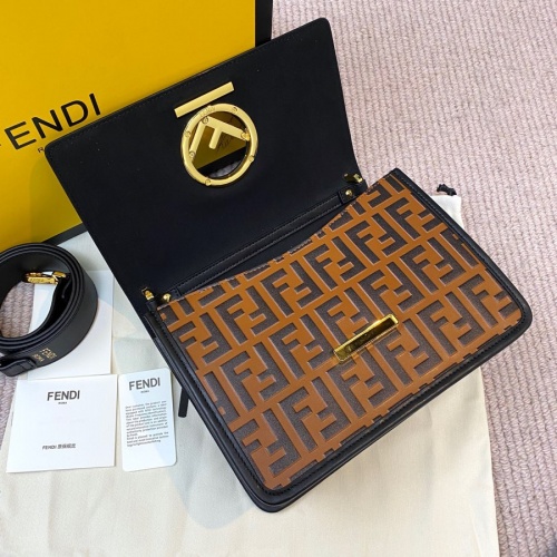 Replica Fendi AAA Messenger Bags For Women #833863 $118.00 USD for Wholesale