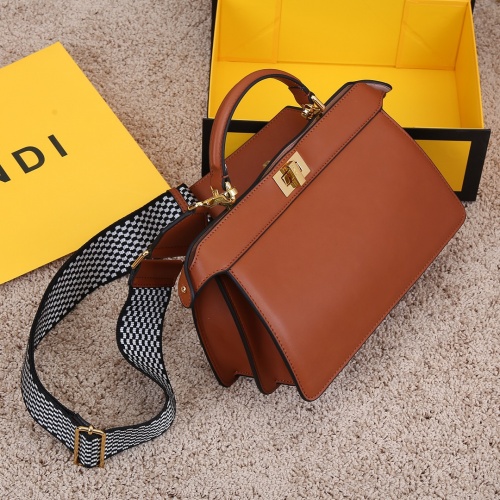 Replica Fendi AAA Messenger Bags For Women #833865 $115.00 USD for Wholesale