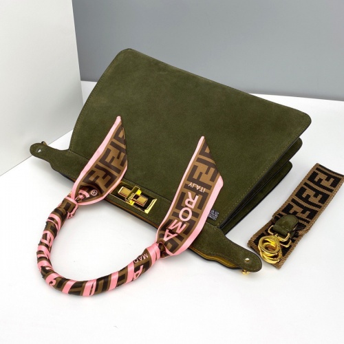 Replica Fendi AAA Quality Handbags For Women #833884 $135.00 USD for Wholesale