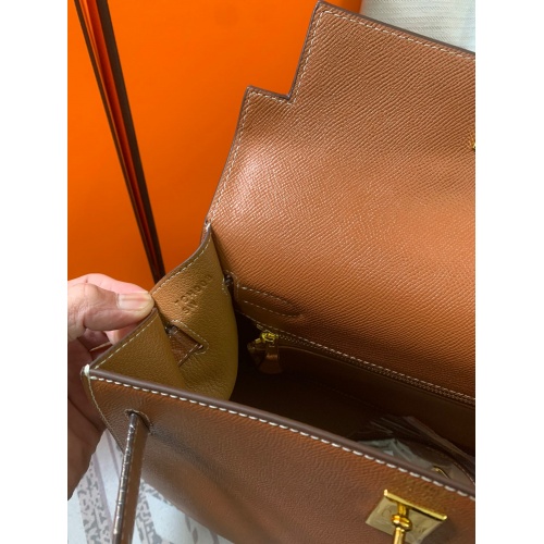 Replica Hermes AAA Quality Messenger Bags For Women #833895 $125.00 USD for Wholesale