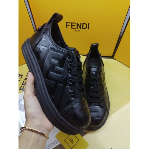 Replica Fendi Casual Shoes For Women #833992 $82.00 USD for Wholesale