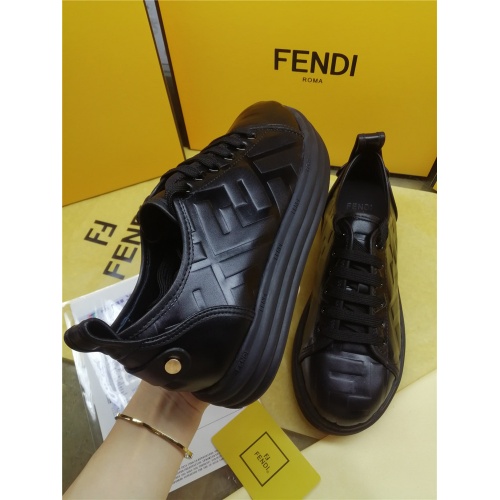 Replica Fendi Casual Shoes For Women #833992 $82.00 USD for Wholesale