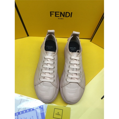 Replica Fendi Casual Shoes For Women #833993 $82.00 USD for Wholesale