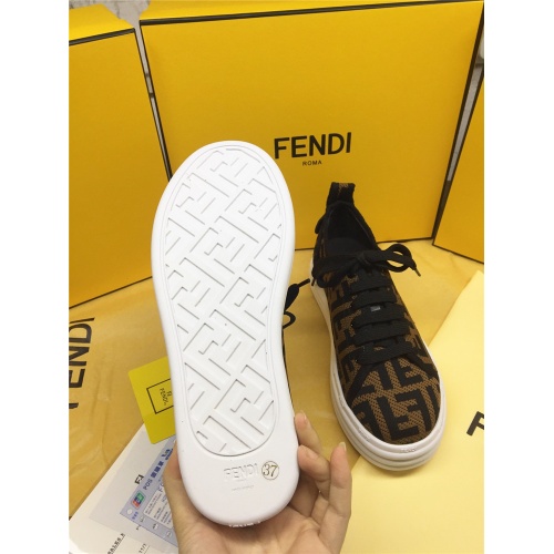 Replica Fendi Casual Shoes For Women #833995 $82.00 USD for Wholesale