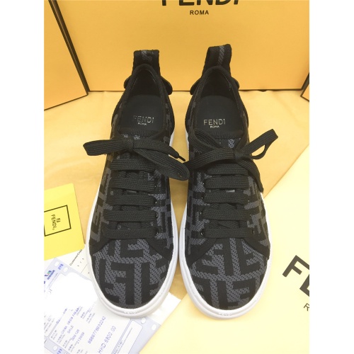 Replica Fendi Casual Shoes For Women #833996 $82.00 USD for Wholesale