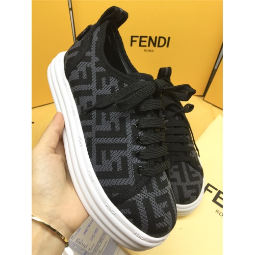 Replica Fendi Casual Shoes For Women #833996 $82.00 USD for Wholesale