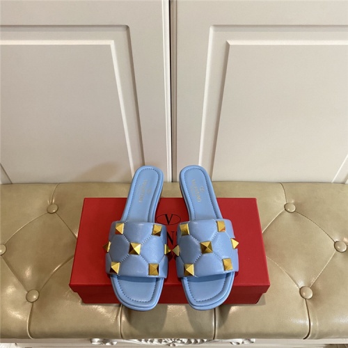 Valentino Slippers For Women #834011 $68.00 USD, Wholesale Replica Valentino Slippers