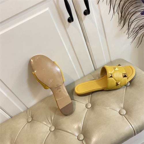 Replica Valentino Slippers For Women #834016 $68.00 USD for Wholesale