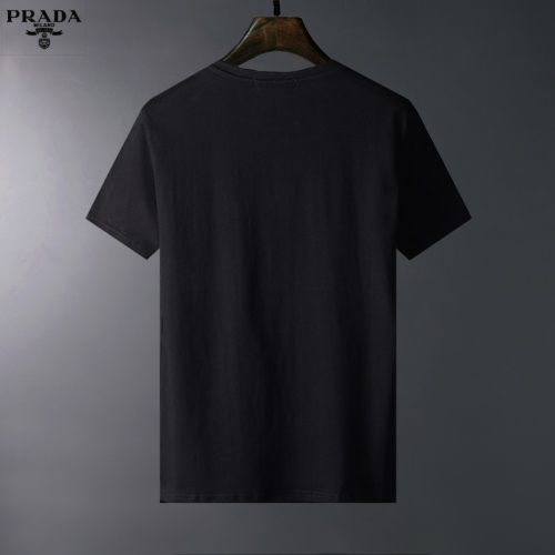 Replica Prada T-Shirts Short Sleeved For Men #834044 $23.00 USD for Wholesale