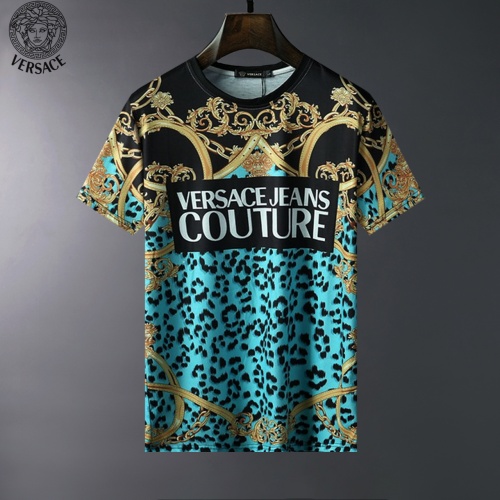 Versace T-Shirts Short Sleeved For Men #834076 $23.00 USD, Wholesale Replica Versace T-Shirts