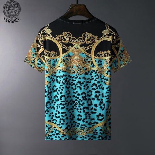 Replica Versace T-Shirts Short Sleeved For Men #834076 $23.00 USD for Wholesale