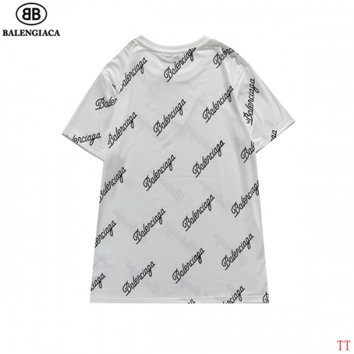 Replica Balenciaga T-Shirts Short Sleeved For Men #834167 $27.00 USD for Wholesale