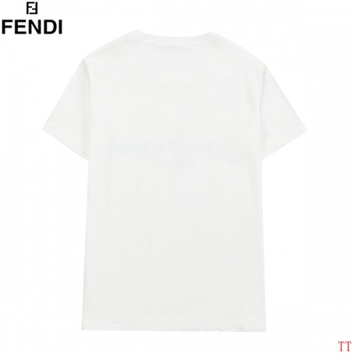Replica Fendi T-Shirts Short Sleeved For Men #834177 $32.00 USD for Wholesale